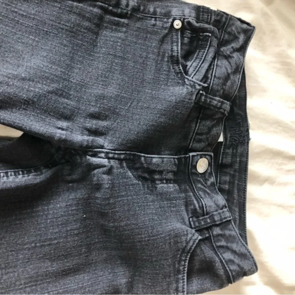 Girls size 12 justice black jeggings / Jeans simply low super skinny jeans